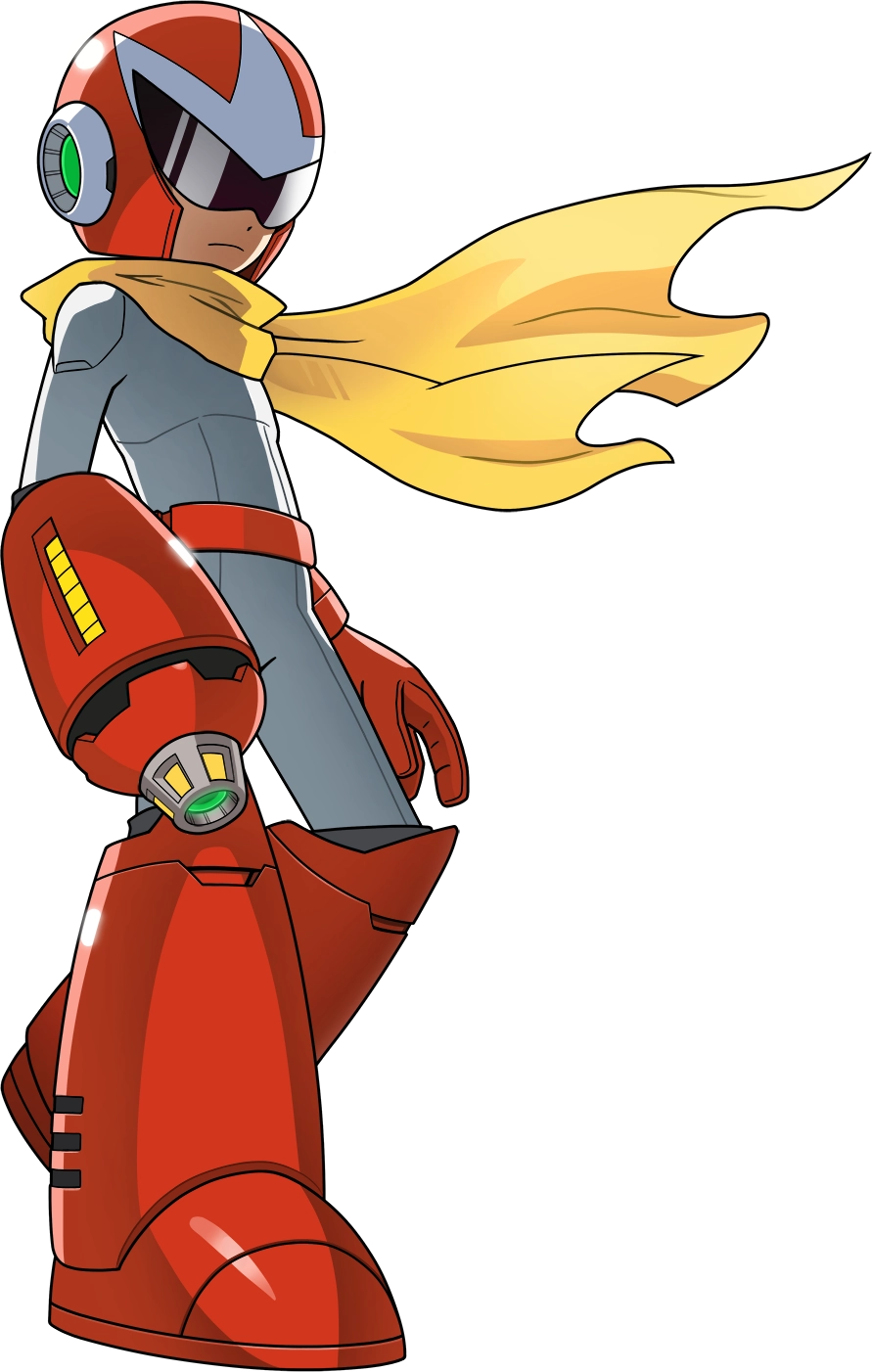 Proto Man in Mega Man Dual Override